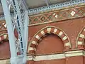 Detail of decoration in the Train Shed, St Pancras Station (1866–76)