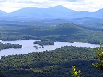 View from St. Regis Mountain