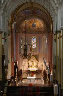 Interior East choir