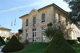 The town hall in Saint-Sulpice-de-Faleyrens