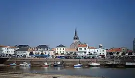 A general view of Saint-Gilles-Croix-de-Vie