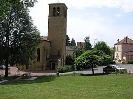 Church and town hall