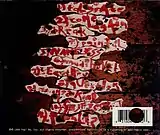 List of song titles in smeared blood