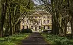 Standen Hall, on the western side of the parish near Clitheroe.