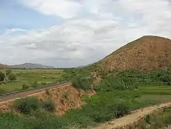 Vinukonda- Nandyal train section passes through Madhira