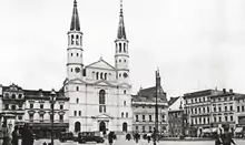 The Jesuit church in the 1930s