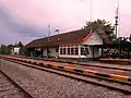 The Geneng railway station's old building has been demolished, 2014