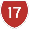 State Highway 17 shield}}