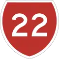 State Highway 22 shield}}