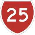 State Highway 25 shield}}