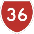 State Highway 36 shield}}