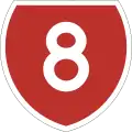 State Highway 8 shield}}