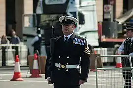 No. 1A dress, as worn by a petty officer