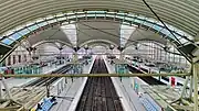 View of the platforms