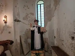 Statue of St. Vincent Ferrer in the Crypt