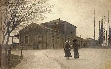 The original passenger building.