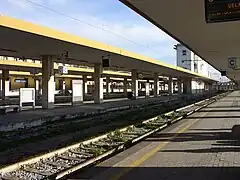 View of the platforms.