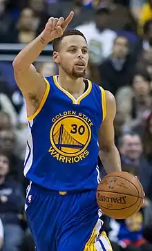 Stephen Curry in 2016