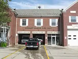 Stewart Manor Village Hall & Firehouse in 2008.