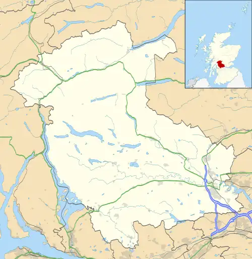 Drymen is located in Stirling