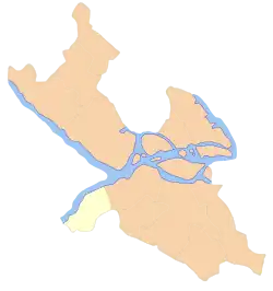 Location within Stockholm