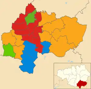 2021 results map