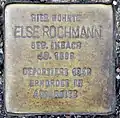 Stolperstein of Else Rochmann