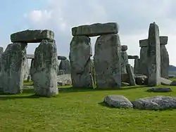 Image 71Stonehenge, erected in several stages from c.3000–2500 BC (from History of England)