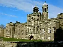 Front facade of Stonyhurst College