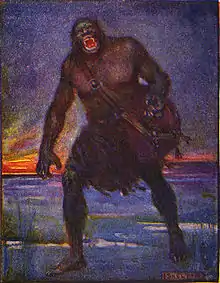 Grendel, a monster in Beowulf