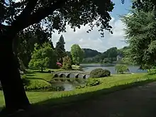 Image 21The English landscape garden at Stourhead, described as a 'living work of art' when first opened in the 1750s (from Culture of England)