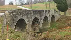 The Straber Ford Bridge, a local landmark