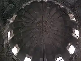 Interior of the church dome