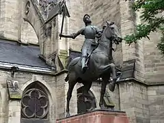 Equestrian statue of Joan of Arc