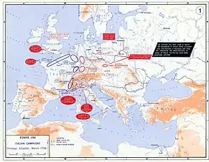 Map from West Point Atlas of the Napoleonic Wars.