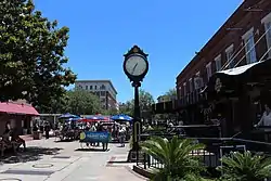 In Ellis Square, Savannah, Georgia