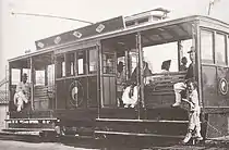 A streetcar in Seoul, 1903