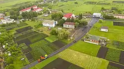 The village from above