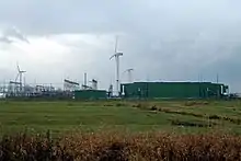 The land converter station for HelWin1, HelWin2 and SylWin1 at Büttel