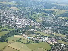 Stroud from the air