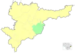 Location of Strūnaitis Eldership