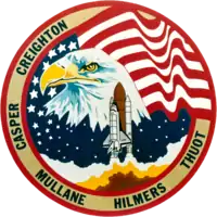 STS-36 logo