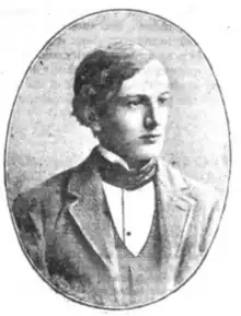 Stuart Erskine pictured in The Whirlwind in 1890