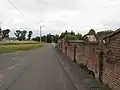 Wall of the cemetery