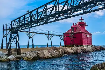 Sturgeon Bay Canal North Pierhead Lighthouse