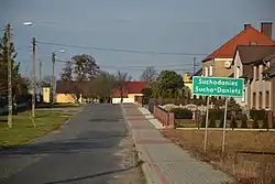 Polish-German city limit sign