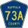 County Route 73A marker