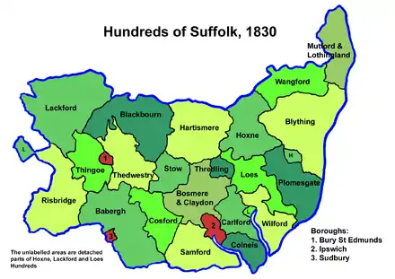 Suffolk Hundreds