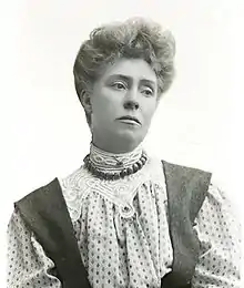 Photograph of Minnie Baldock by Colonel L. Blathwayt, the father of Mary Blathwayt.