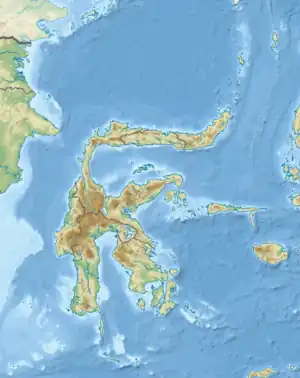 Soputan is located in Sulawesi